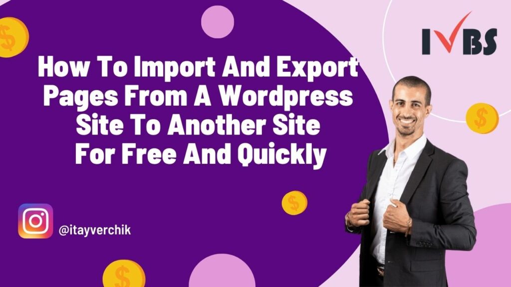 How To Import And Export Pages From A Wordpress Site To Another Site ...